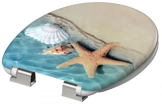 Schütte 82196 - Sedile WC BEACH SoftClose in Duroplast