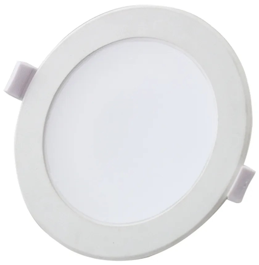 Faretto Led da incasso 15W Rotondo Cornice bianca Apertura 90 gradi Bianco neutro 4000K Aigostar