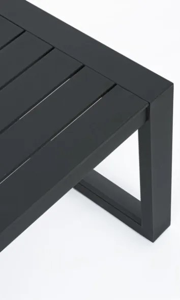 Salottino Da Esterno In Corda E Alluminio Con Cuscini E Tavolino Antracite Captiva Bizzotto