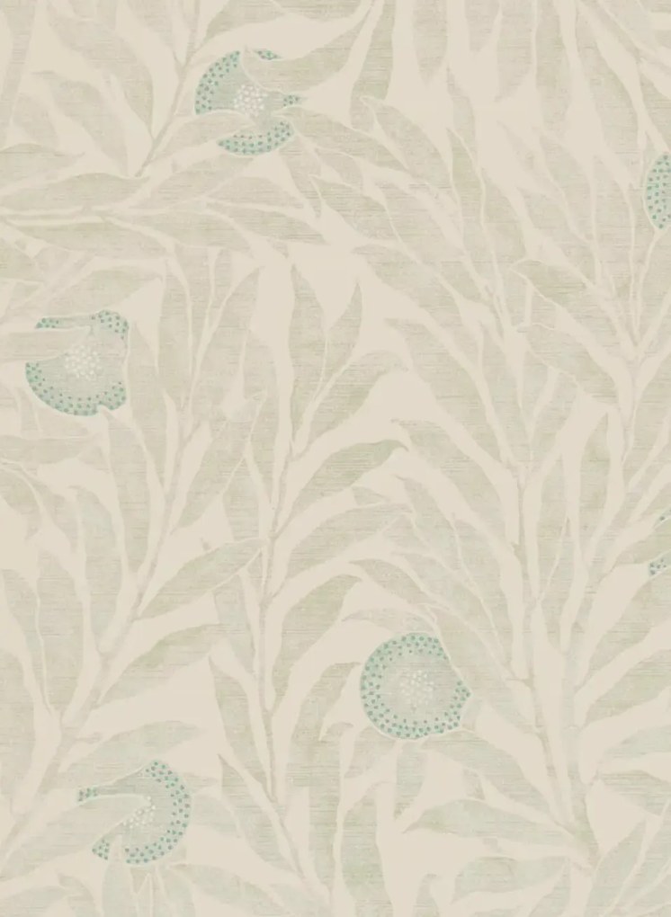 Florale Tapete Orange Tree von Sanderson - Willow