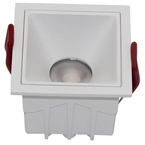 Faretto Da Incasso Moderno Alfa Led Alluminio Bianco Led Luce Calda Dimmerabile