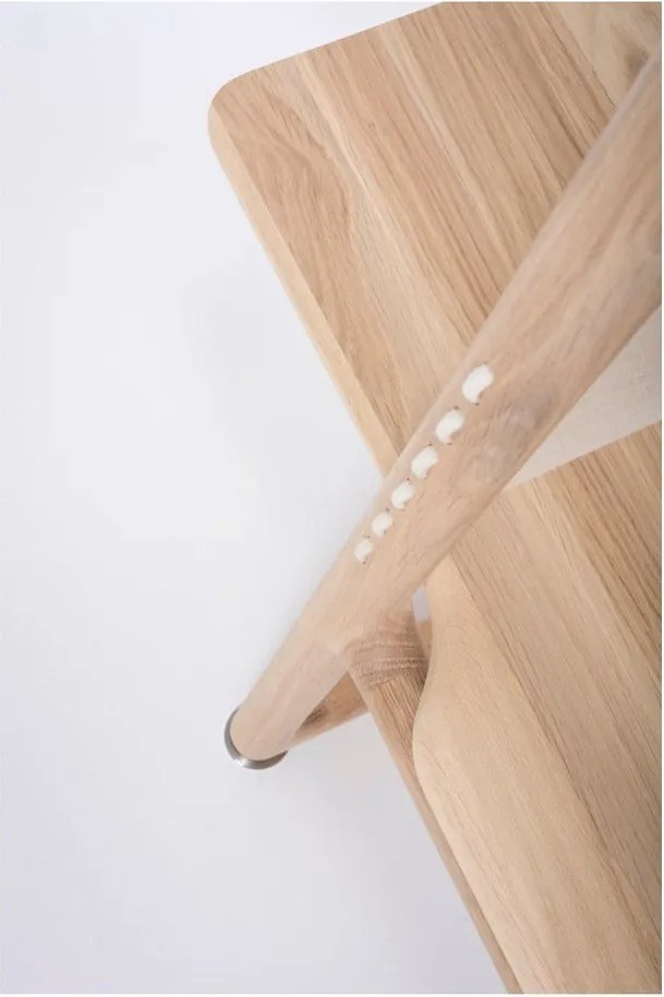 Libreria in legno massiccio di rovere, altezza 216 cm Muse - Gazzda