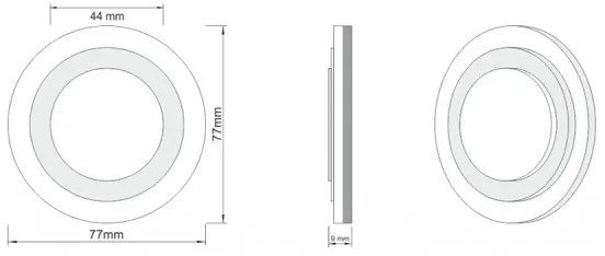 LDST LI-01-SS-BC8 - Illuminazione scale LILI 8xLED/1,2W/230V