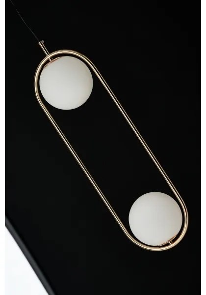 Azzardo AZ4982 - Lampadario a sospensione con filo COCO 2xG9/50W/230V