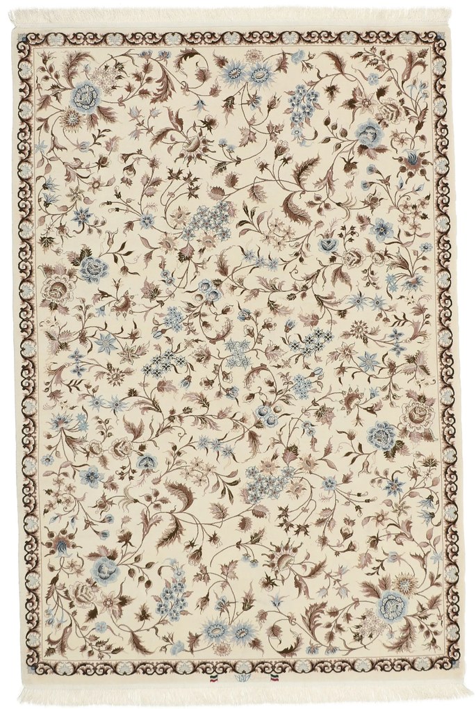 Isfahan Tappeto persiano 200x130 (Iran) Annodato A Mano