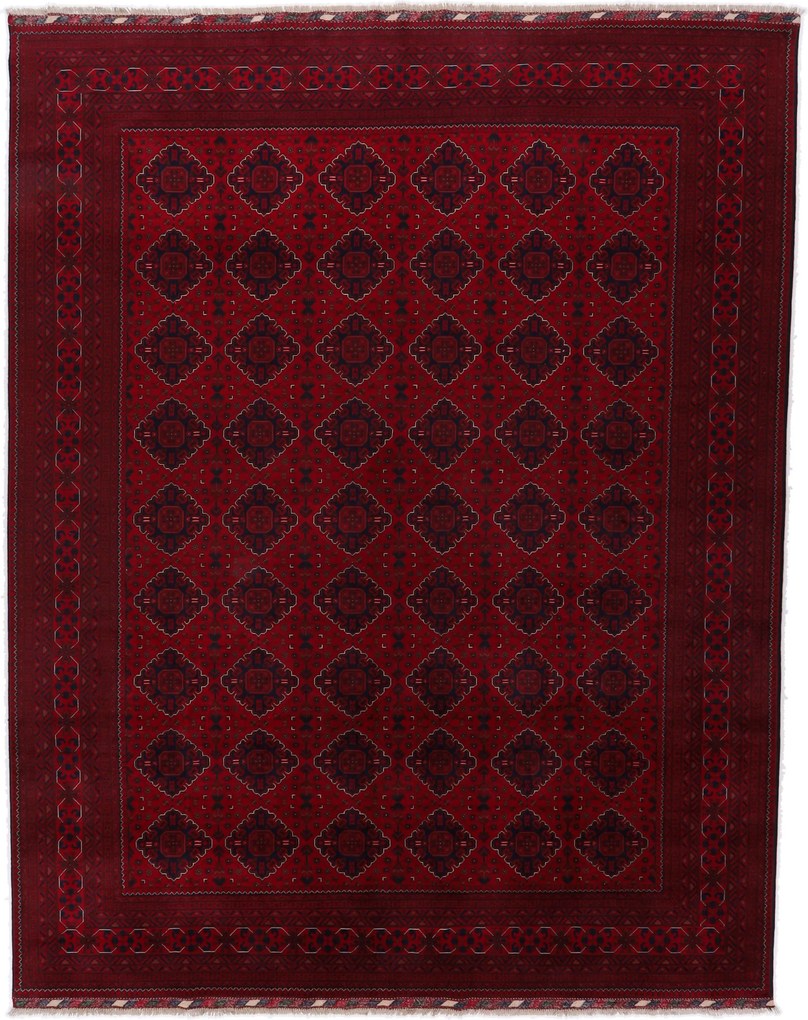 Afghan Tappeto orientale 380 x 300 (Afghanistan) Annodato A Mano