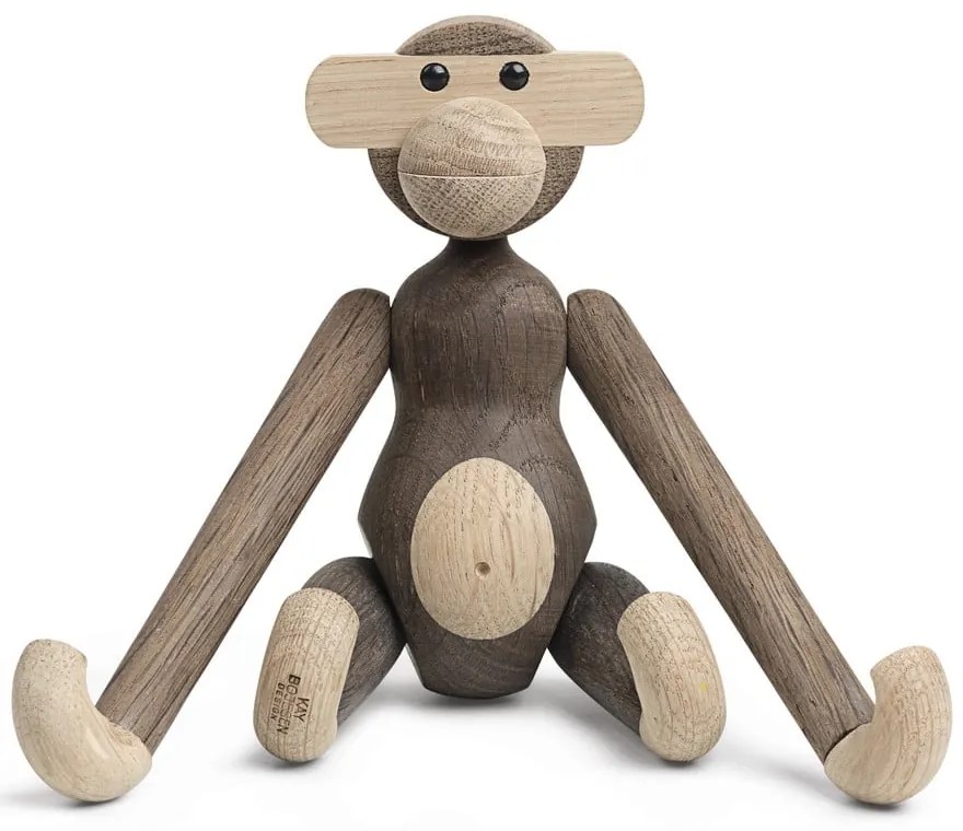 Statuetta in legno di quercia Monkey - Kay Bojesen Denmark