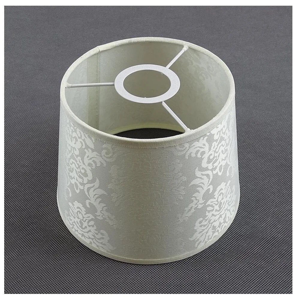 Paralume di ricambio universale MIKA E27 14x19,5 cm color crema