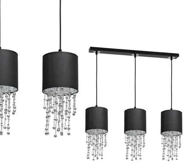 Lampadario a sospensione con filo ALMERIA 3xE27/60W/230V