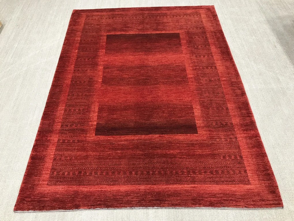 Loribaft Tappeto persiano 240 x 180 Rosso (Iran) Annodato A Mano