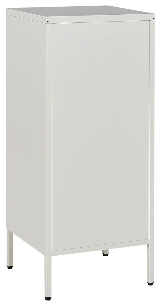 Armadio da ufficio metallo bianco 43 x 40 cm WOSTOK Beliani