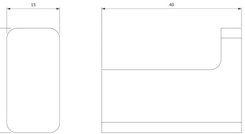 OMNIRES NL80110CR - Gancio a muro NELSON cromo lucido