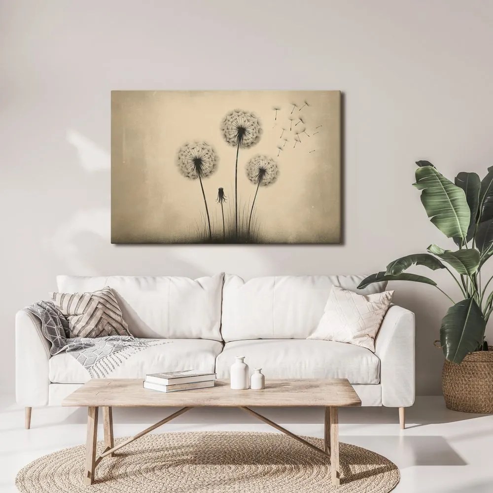 Quadro su tela – Silenziosa bellezza dei soffioni
