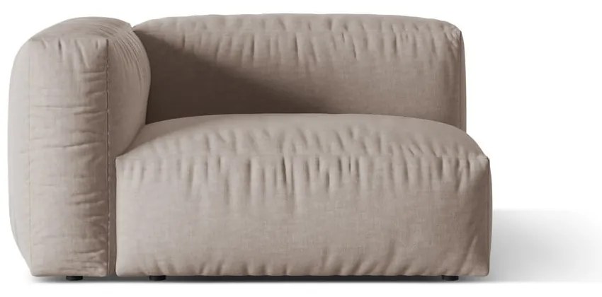 Modulo divano beige (angolo sinistro) Martina - Micadoni Home