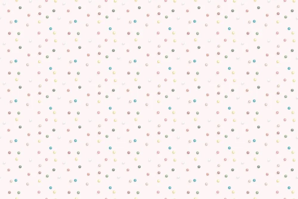 Carta da parati – Piccole sfere colorate