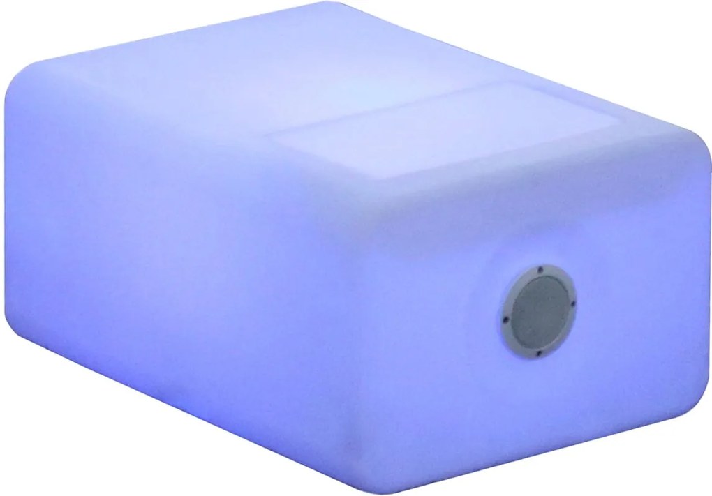 Tavolino da esterno Tarida NEWGARDEN struttura e superficie in Polipropilene  traslucido per 2 persone 59x45cm