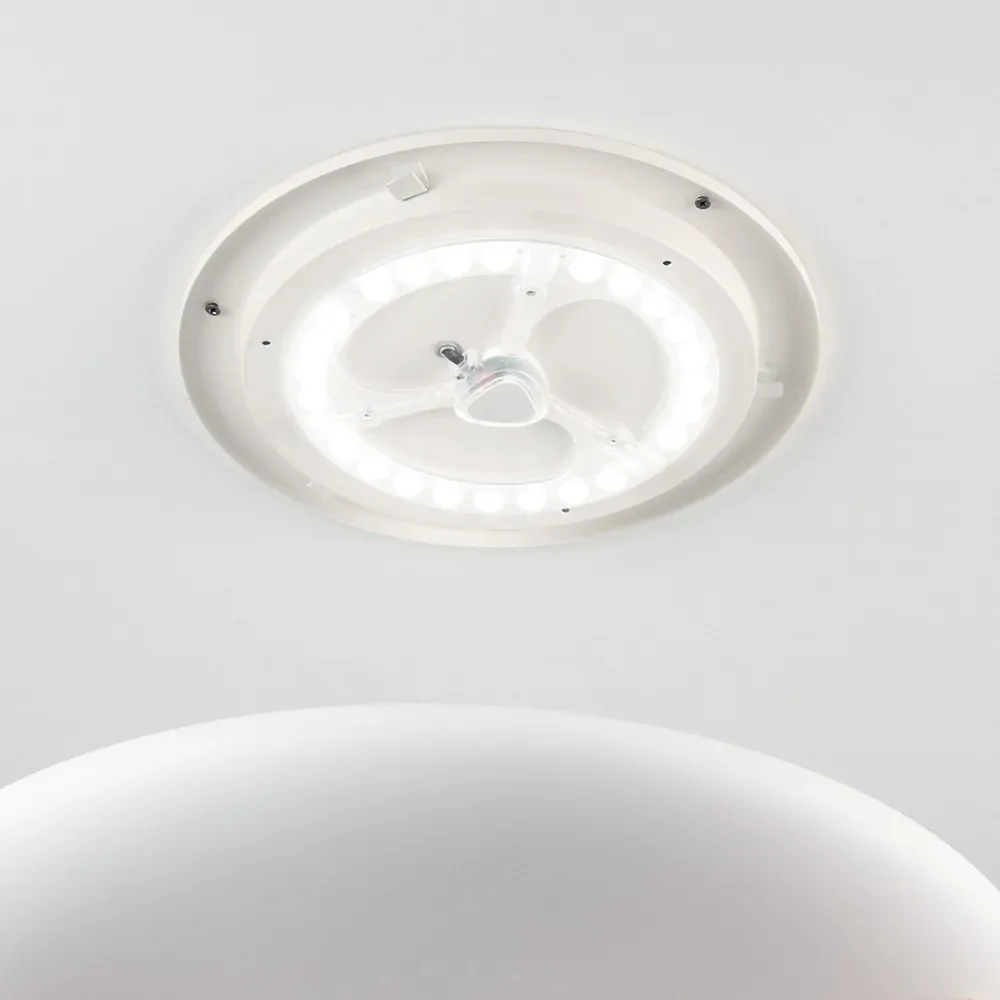 Plafoniera Moderna Level Metallo Bianco Led 22,5W 3000K Luce Calda