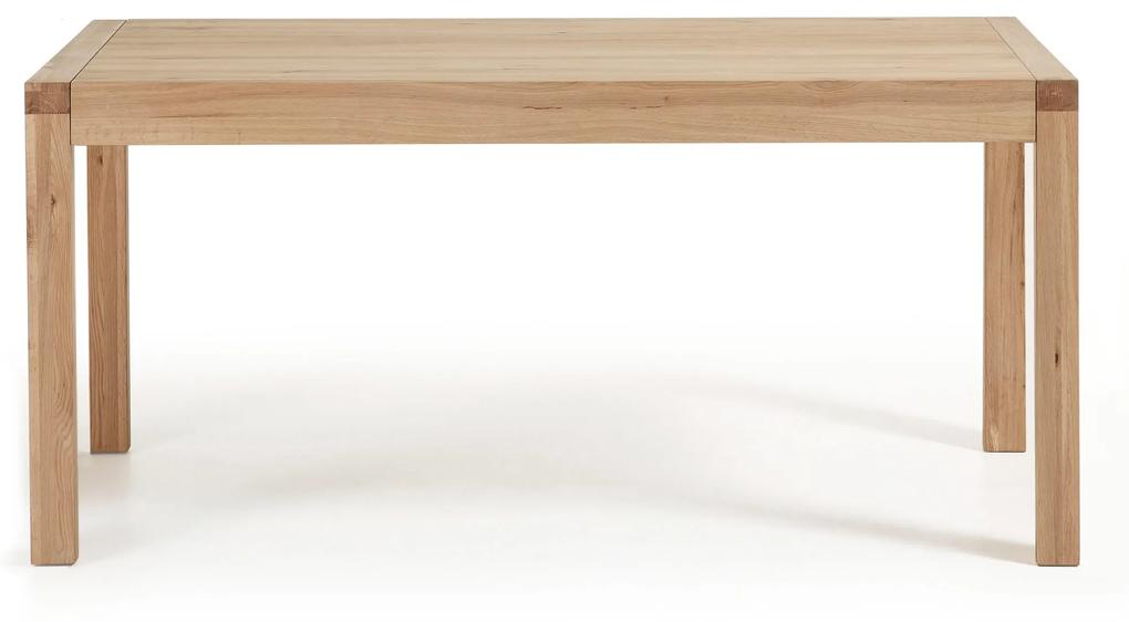 Kave Home - Tavolo allungabile Briva impiallacciato rovere finitura naturale 200 (280) x 100 cm