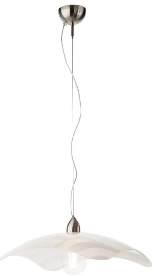 Redo 05-877 - Lampadario su cavo COCOON 1xE27/42W/230V crema