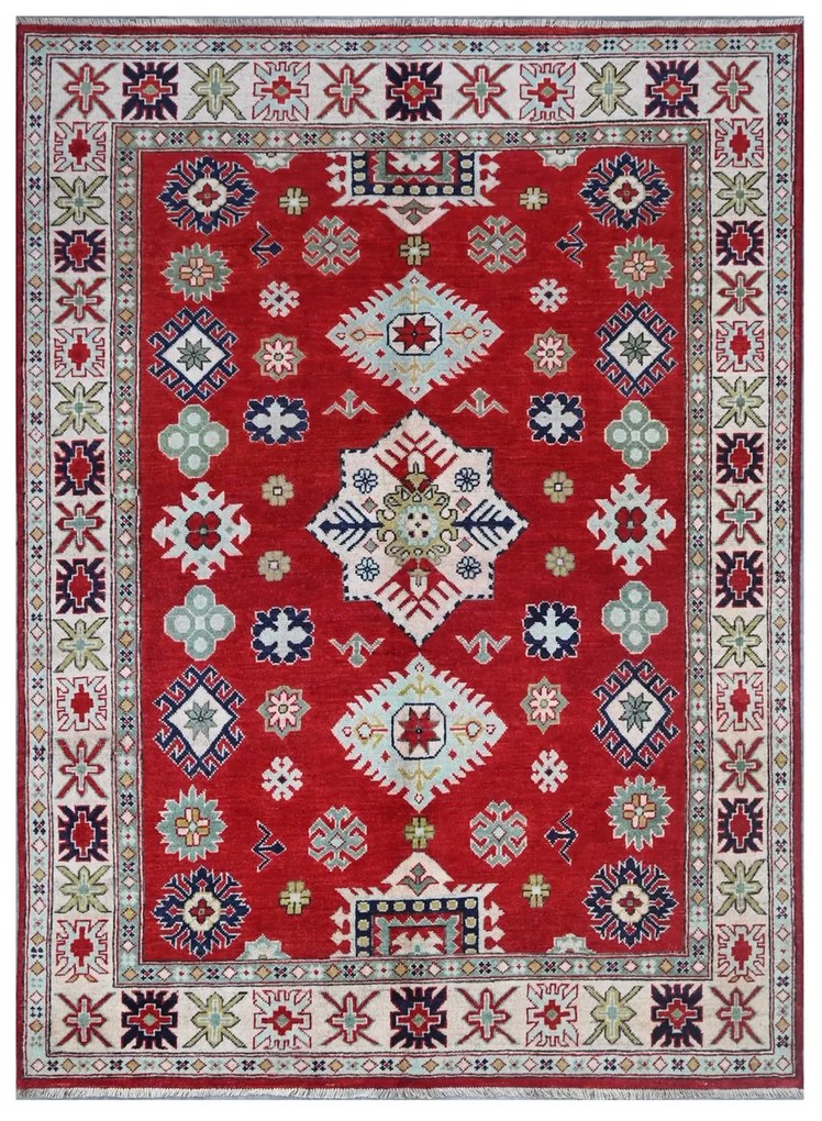 Kazak Tappeto 150 x 200 (Pakistan) Annodato A Mano