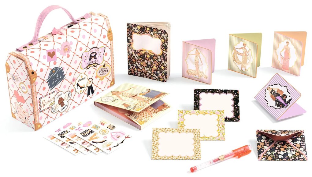 Valigetta con articoli di cartoleria - Tinou