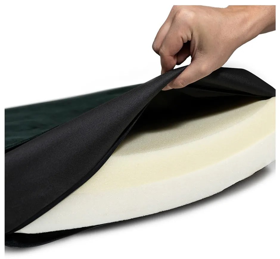 Materasso ortopedico nero per cani 110x90 cm Ori XXL - Rexproduct