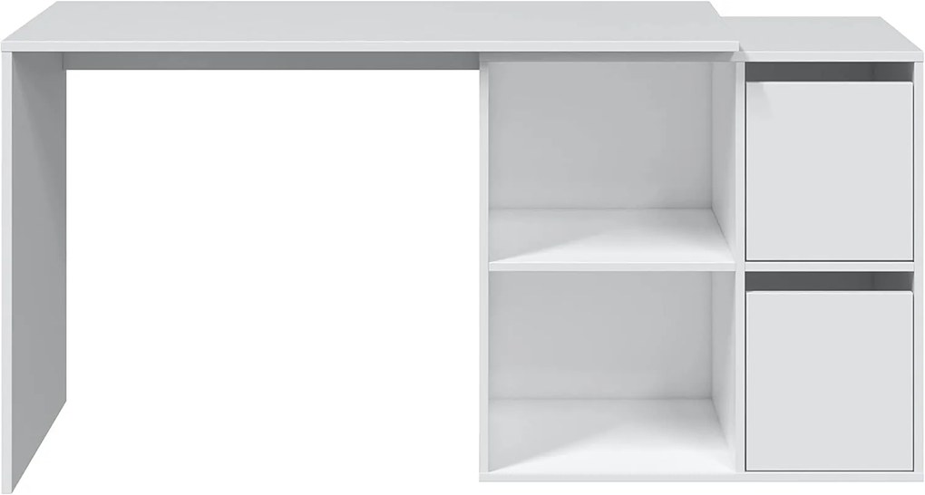 Scrivania pluriposizione bianco artik
