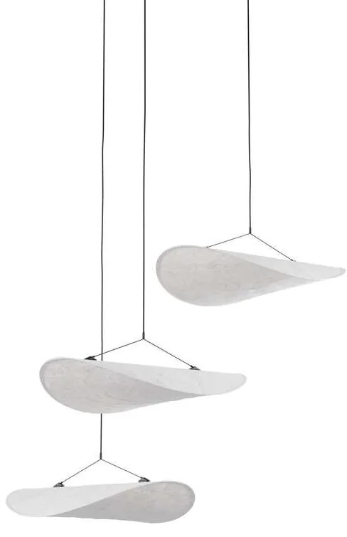 New Works - Tense Lampadario Ø55 Tyvek/BlackNew Works