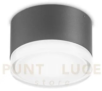 Lampada da soffitto urano pl1 small antracite