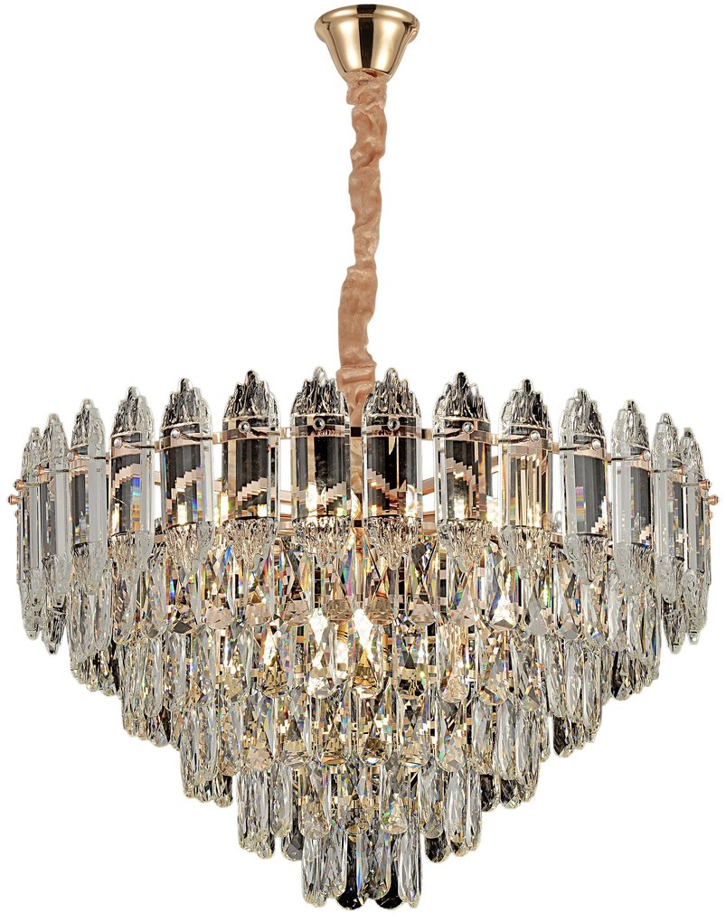Lampada Cristal G057-CP 50cm GOLD