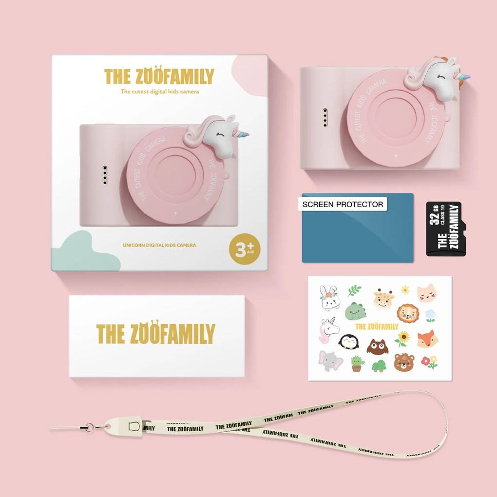 Macchina fotografica digitale per bambini Urban ZOO - unicorno