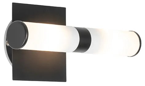 Lampada da parete smart per bagno nera IP44 2 luci incl. Zigbee G9 - Bath