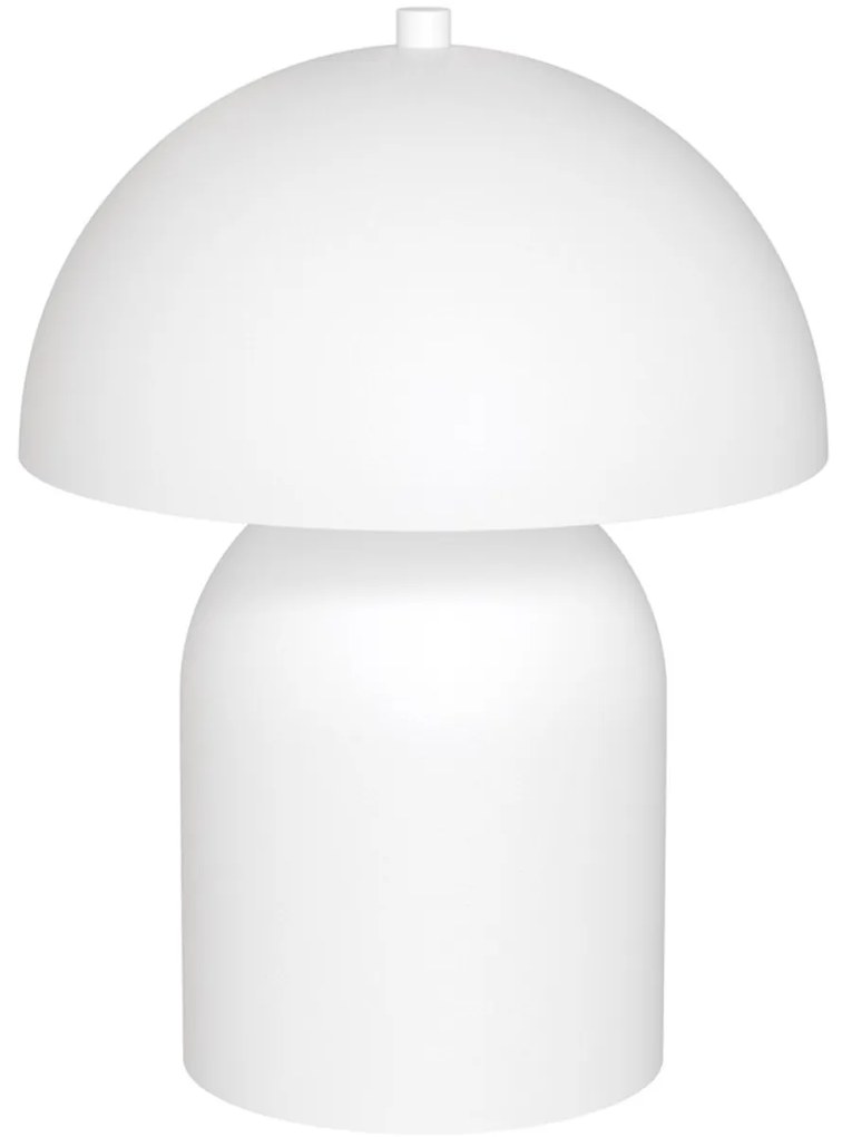 Lampada Da Tavolo Moderna Hera Acciaio Bianco 2 Luci G9 Ip20