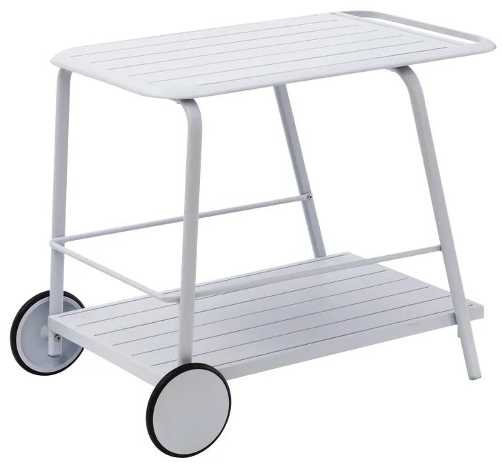 Carrello da dessert in alluminio colore grigio chiaro Naterial   X 69.5 cm