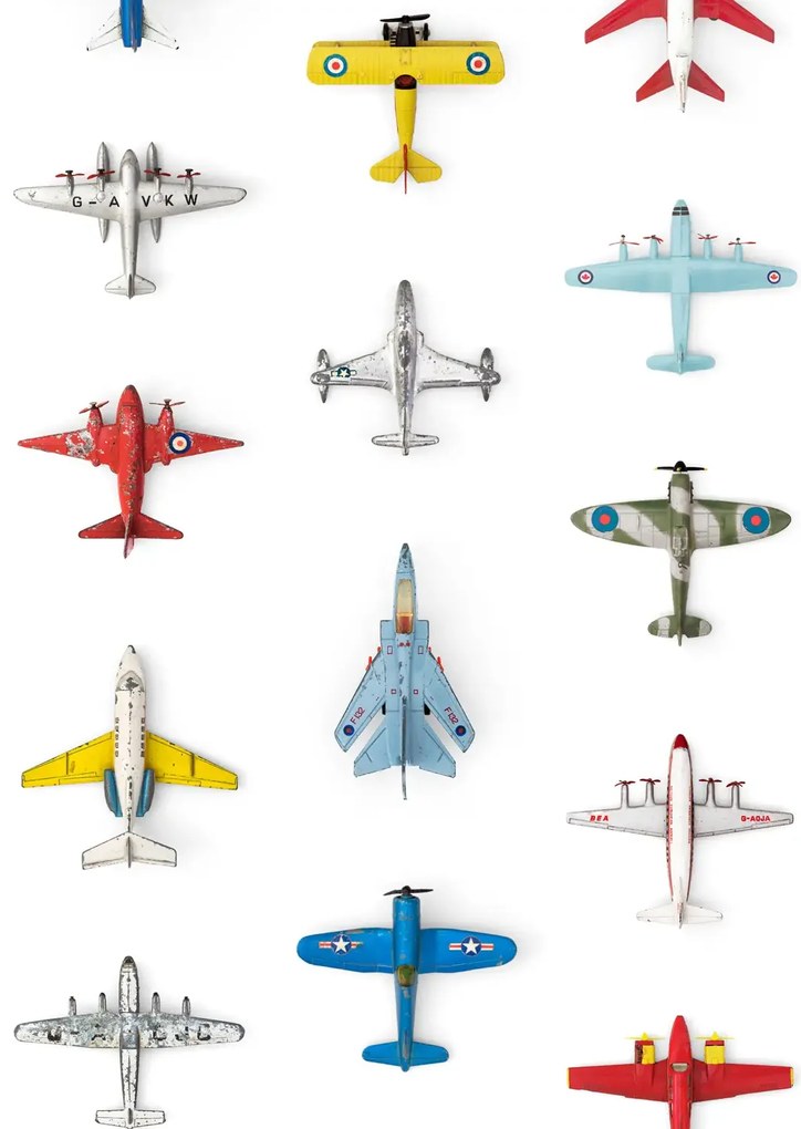 studio ditte Carta da parati Airplanes - Airplanes