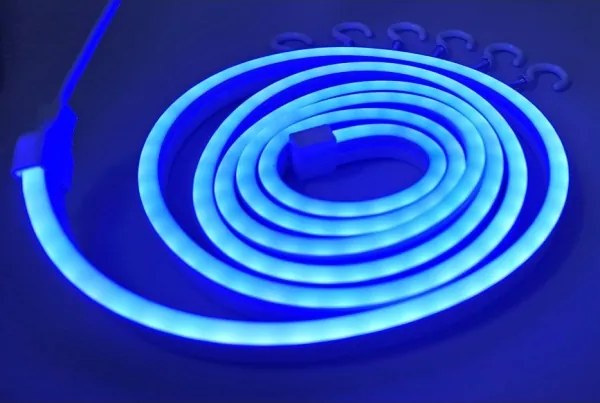 LED Striscia flessibile NEON LED/5V USB 1,8 m blu