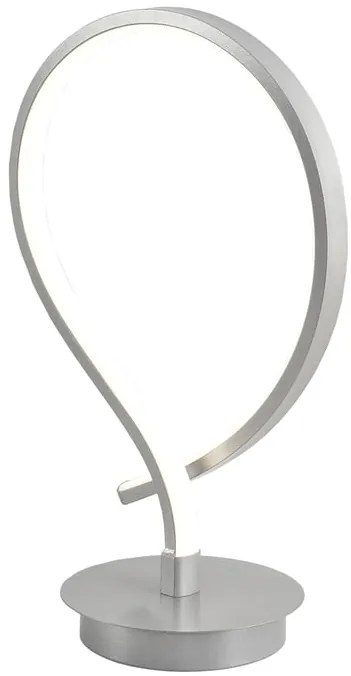 Lampada da tavolo LED moderno Taylor grigio, luce naturale Luce bianco naturale 1300 LUMEN