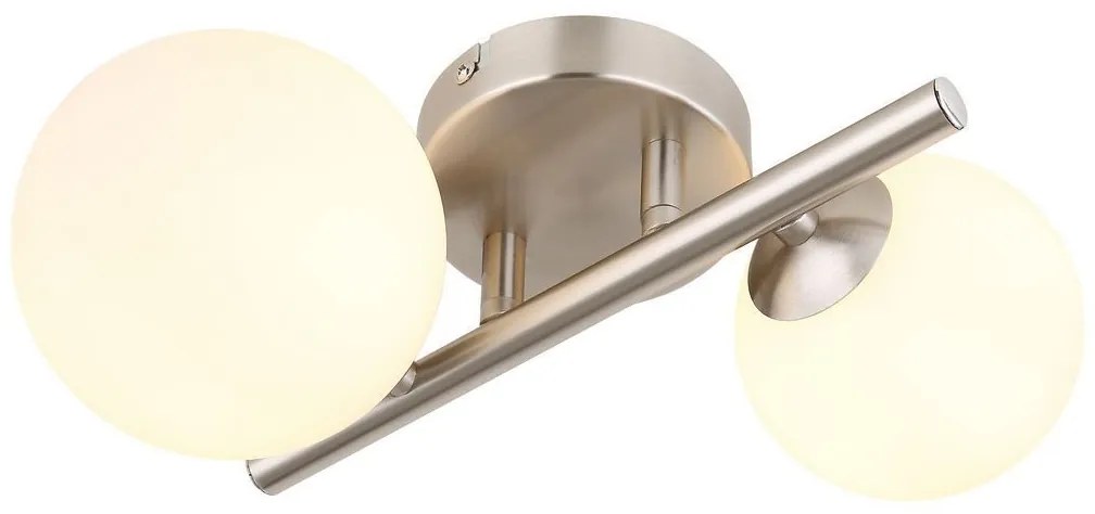 Globo 56140-2W - Lampadario a plafone LED RIHA 2xG9/3W/230V cromo