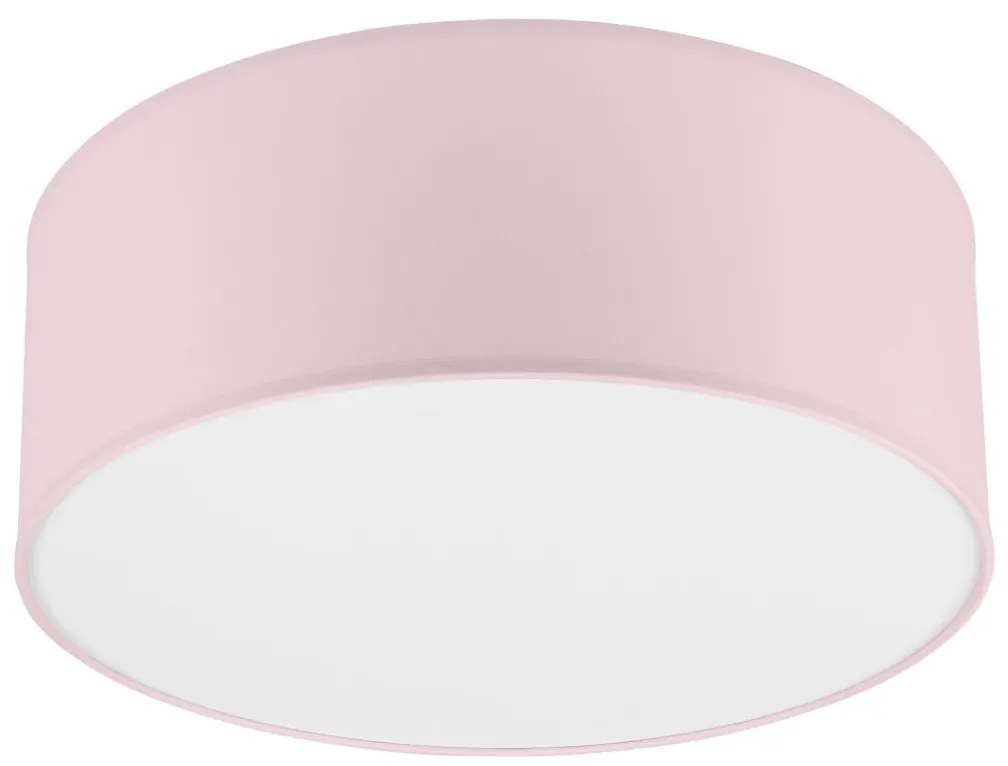 Plafoniera SIRJA PASTEL 1xE27/60W/230V diametro 35 cm rosa