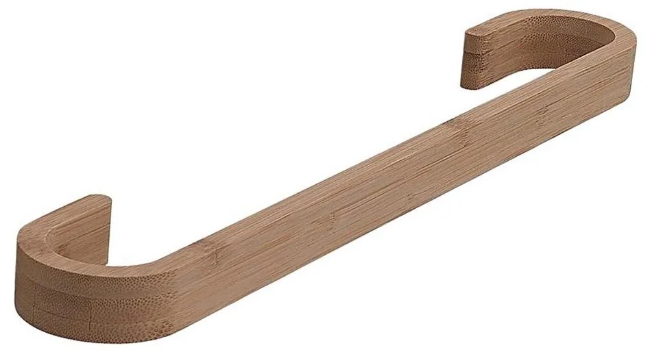 Gedy - Muro asciugamano appendino HIMALAYA 7x40 cm bambù/marrone