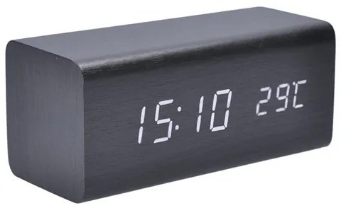 Solight CA01B − Orologio con sveglia LED/5V/3xAAA 3000mA