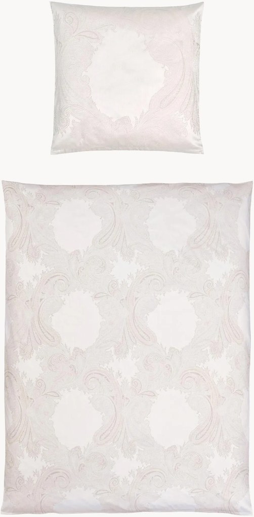 Set copripiumino in cotone jacquard Grace