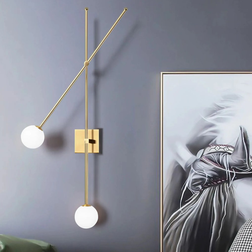 Lampada da parete APP1594-2W gold