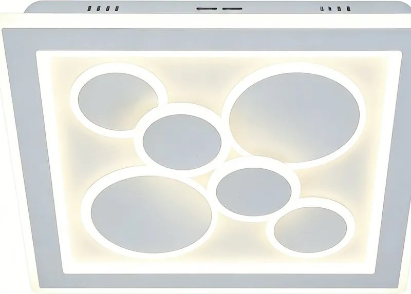 Plafoniera LED Stele bianco IP20 CCT da bianco caldo a bianco freddo con regolazione di temperatura, 6500 lumen