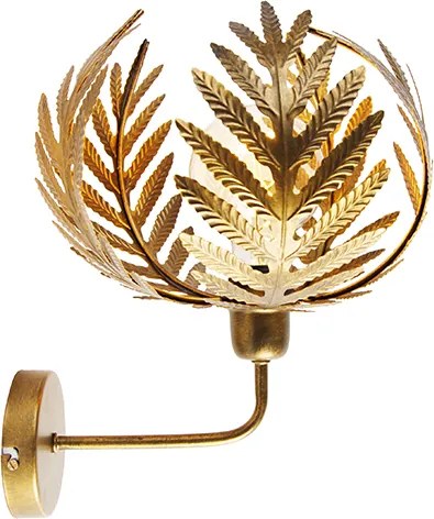 Applique vintage dorata 25 cm - Botanica
