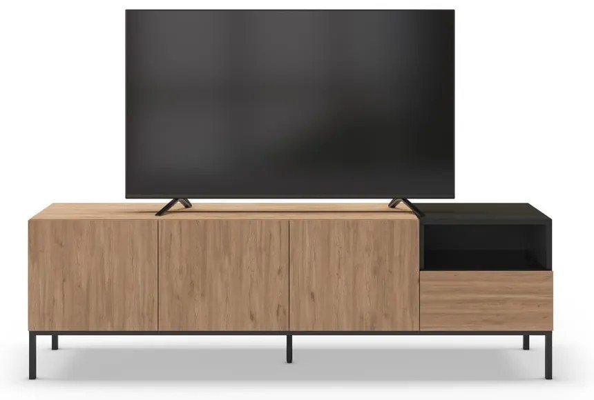 Mobile TV color legno naturale 180x55 cm Cailin - Marckeric