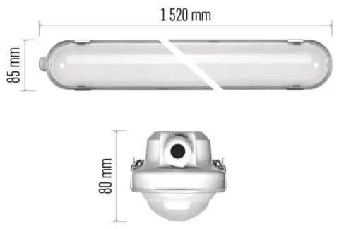 Apparecchio d'illuminazione tecnico LED dimmerabile MISTY LED/29/37/45/51W/230V 4000K IP66