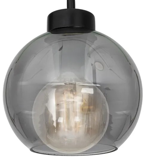 Applique SOFIA 1xE27/60W/230V nera