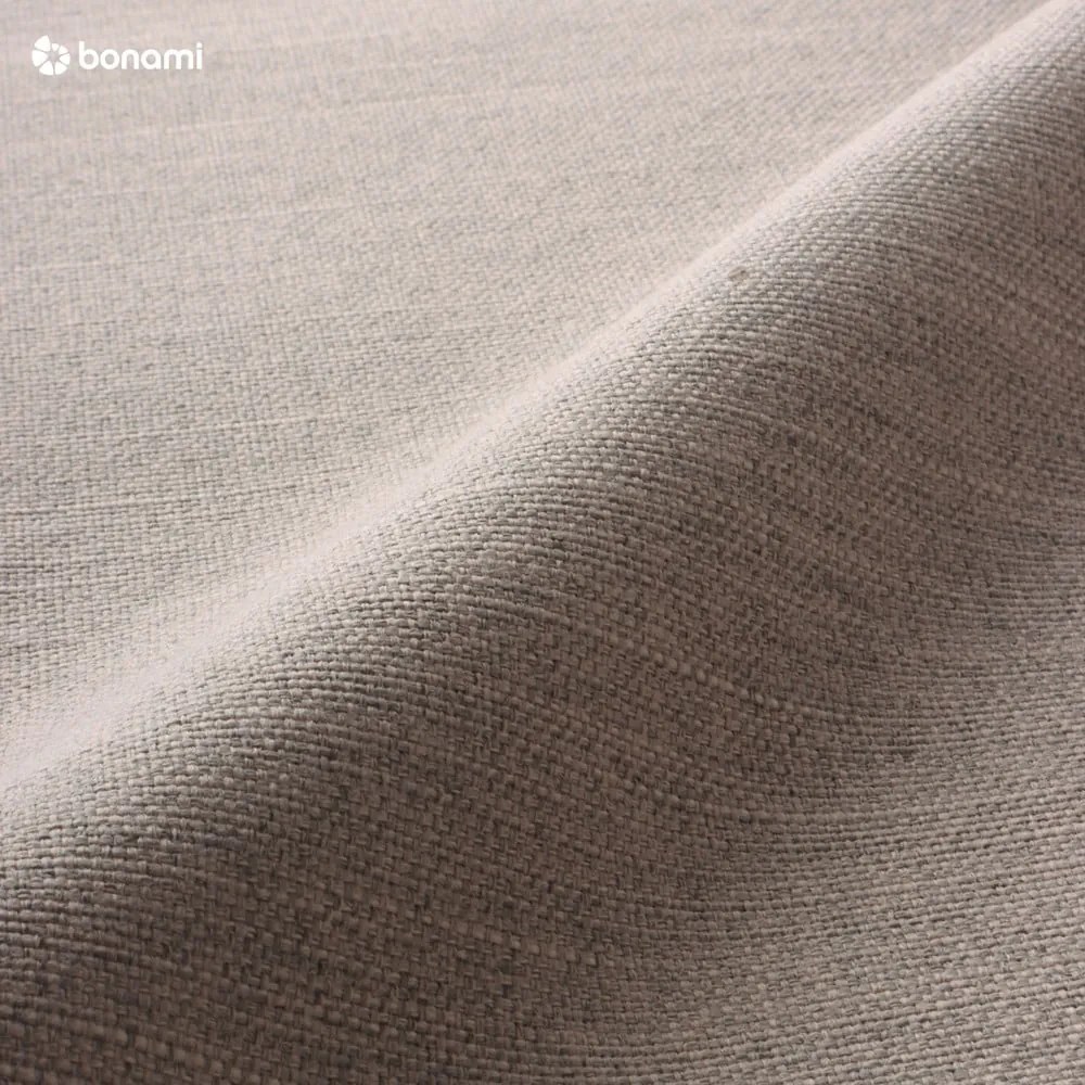 Letto matrimoniale imbottito beige con contenitore con rete inclusa 160x200 cm Lotte – Meise Möbel
