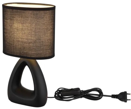 Globo 21731S - Lampada da tavolo  TRIANGLE 1xE14/40W/230V nero